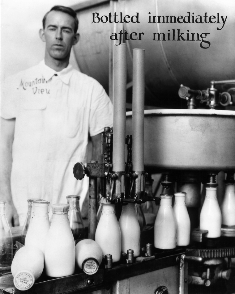 Photo of local dairyman